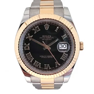 Rolex Datejust Ref.116333/Schwarz Römisch